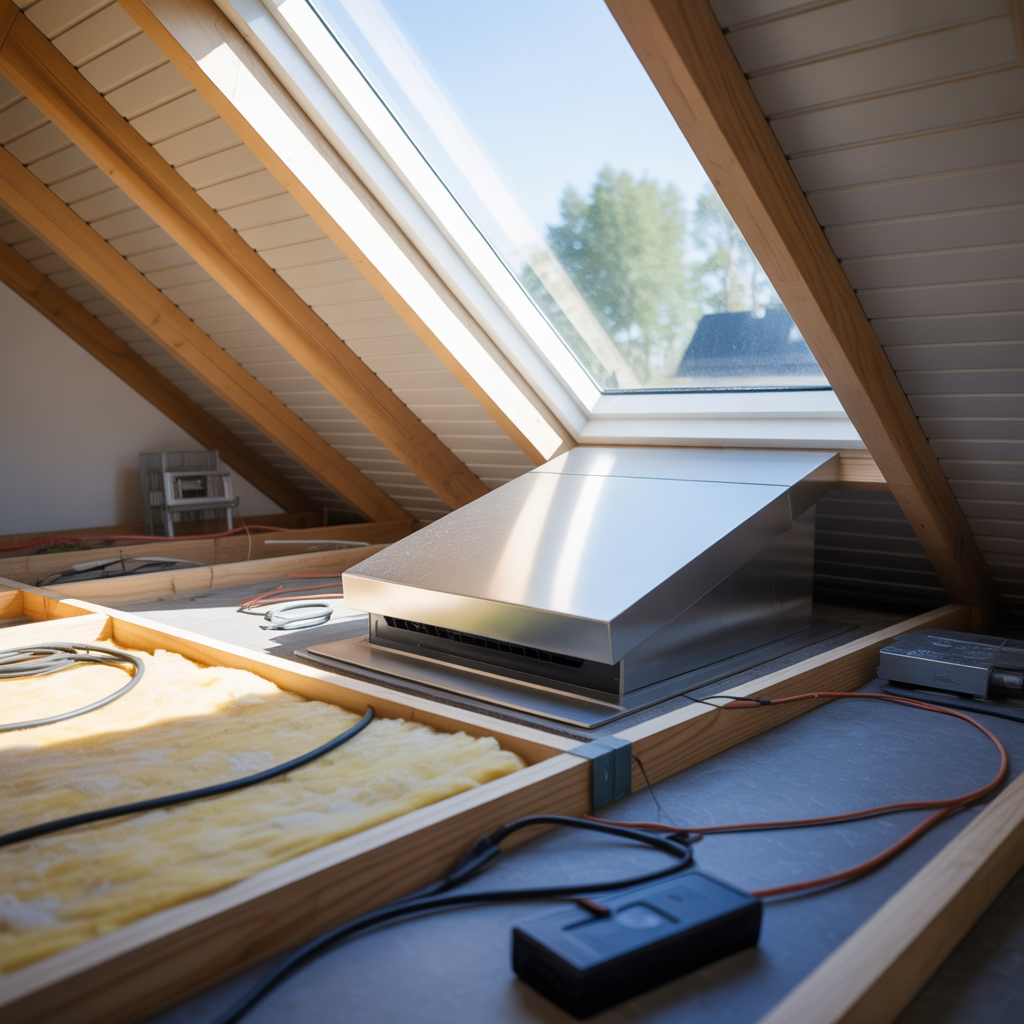 1.Sa installerar du en energieffektiv och smart takventilation