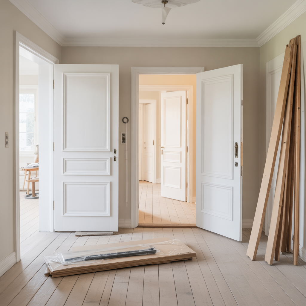 8.Vad kostar det att byta ut alla innerdorrar i en villa