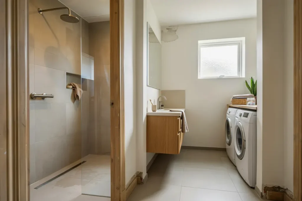 fr n slitet till smart s lyckas du med renovering av badrum och tv ttstuga i villa
